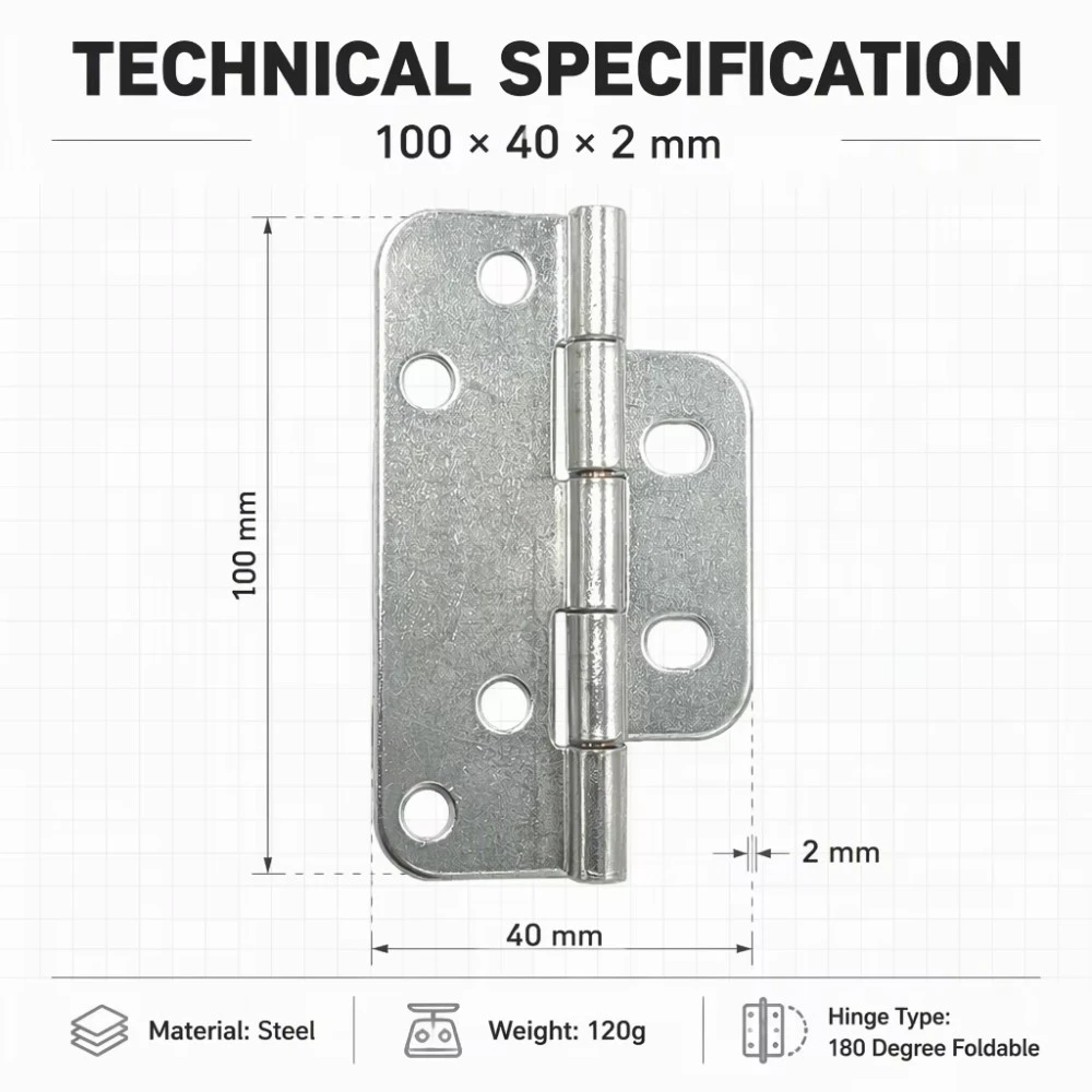 Galvanized Steel Gate T Hinge